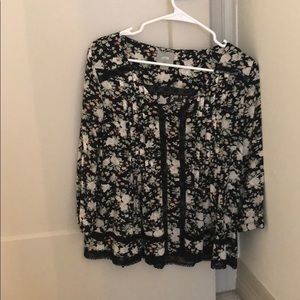 Anthropologie lace top